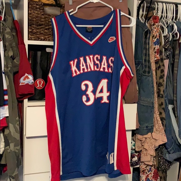 Nike Other - 95’ vintage Paul pierce KU jersey